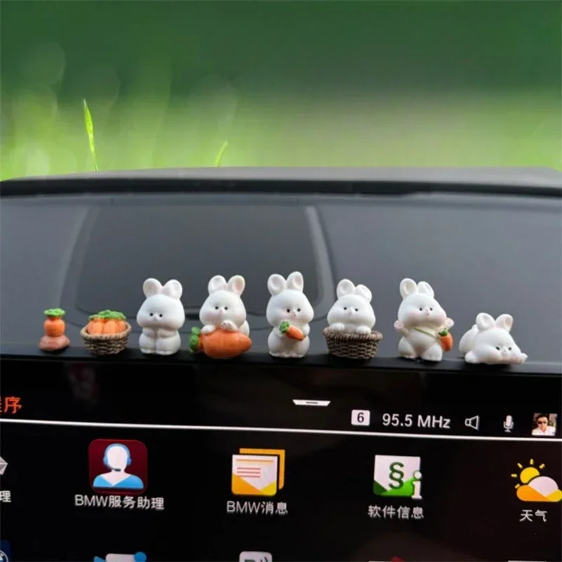 Rabbit figurine, cute home dec - Home Decor Center 评论和价格