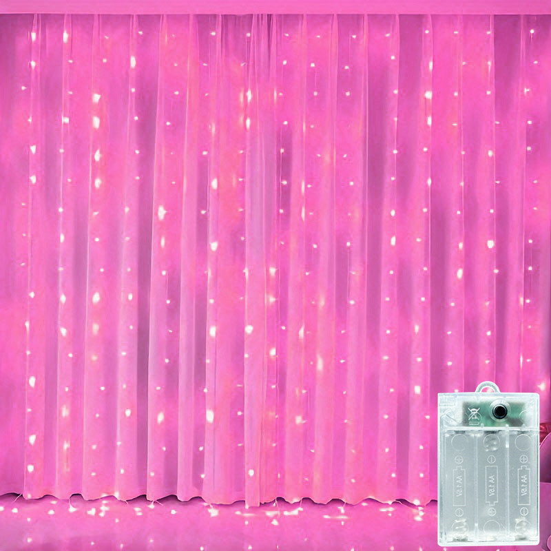 Battery Power LED Curtain Fair - String Curtain Light 评论和价格