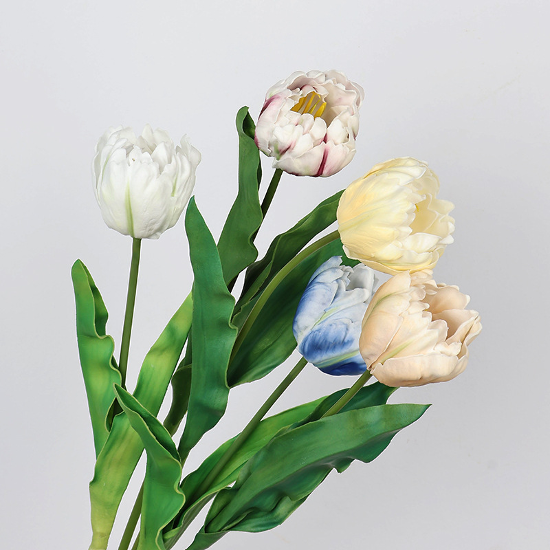 61CM Artificial Parrot Tulip P - Home Decor Tulip 评论和价格