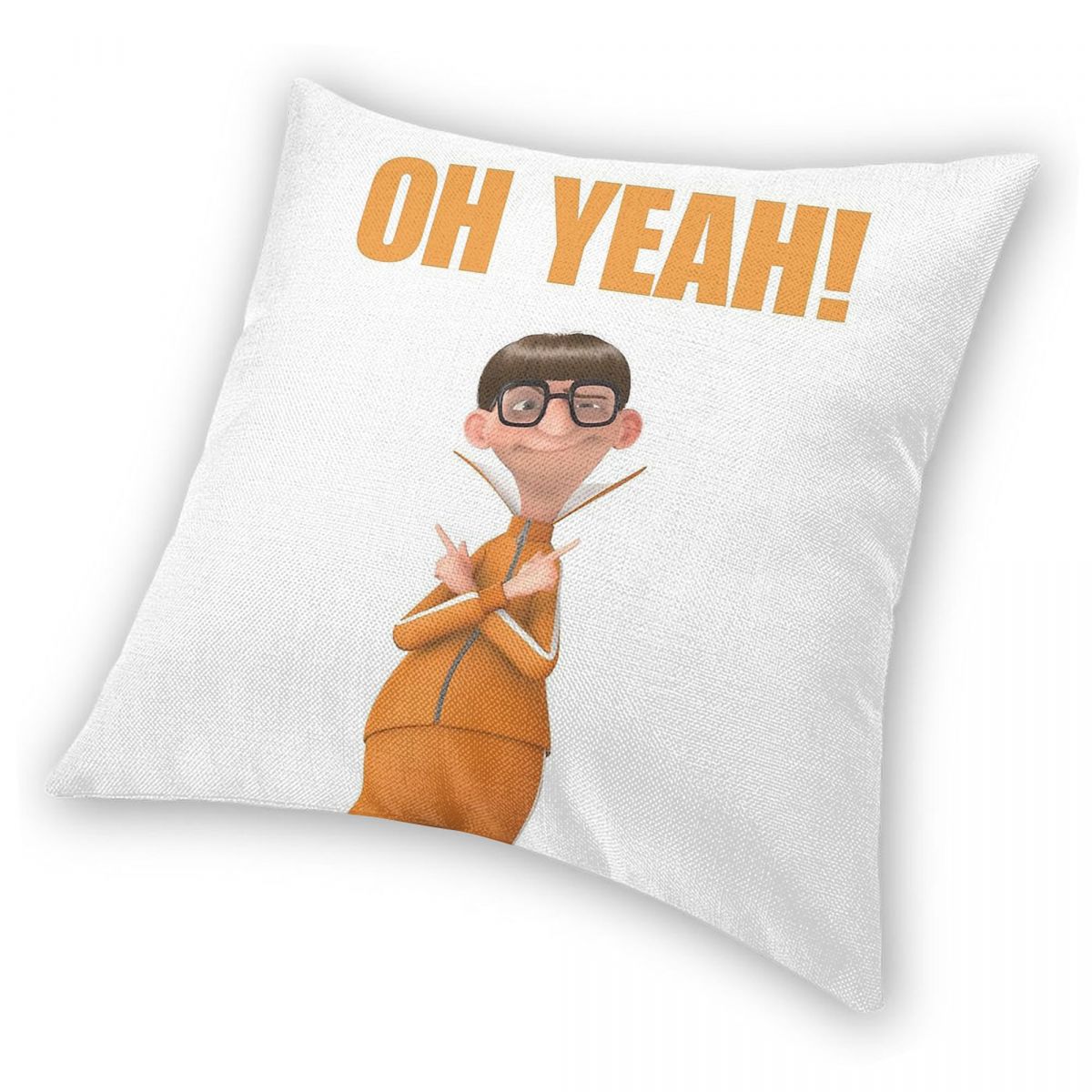 Oh Yeah Vector Square Pillowca - Home Decor Vector 评论和价格