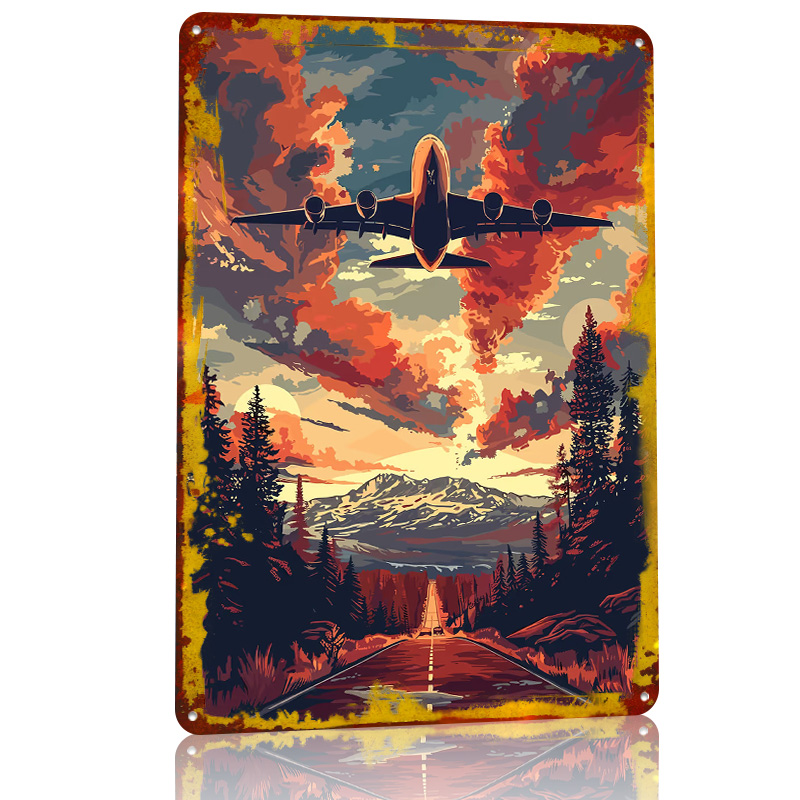 A380 Plane Sky Vector Art Meta - Home Decor Vector 评论和价格